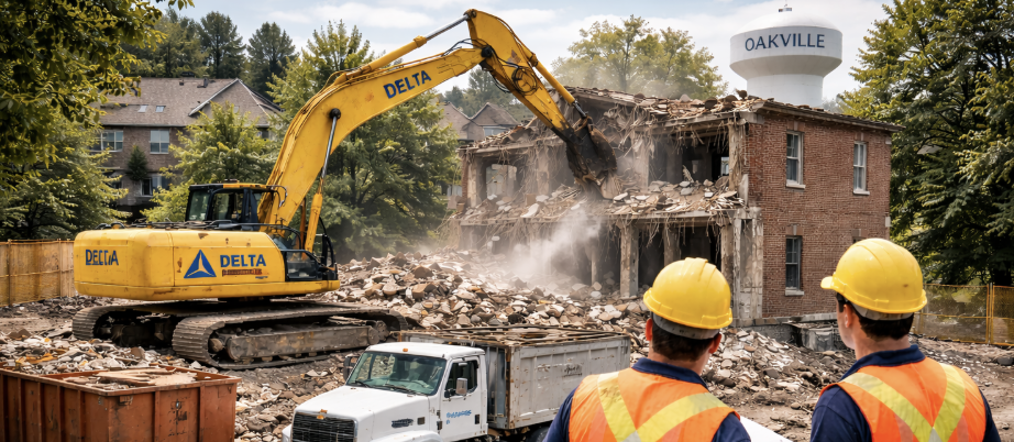 demolition in oakville