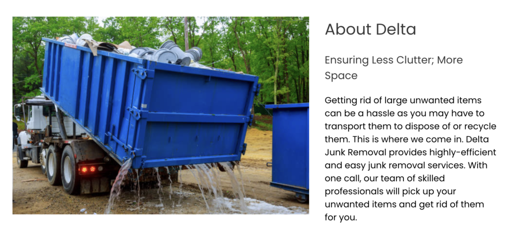 junk removal vaughan